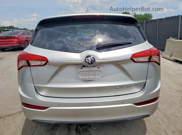 LRBFXCSA5KD004763 2019 BUICK ENVISION Silver Vista trasera