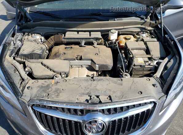 LRBFXCSA7LD151040 2020 BUICK ENVISION Silver Vista del compartimento del motor