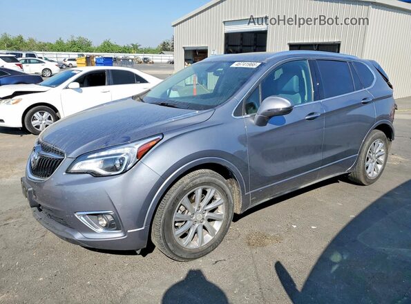 LRBFXCSA7LD151040 2020 BUICK ENVISION Silver Vista tres cuartos delantera izquierda