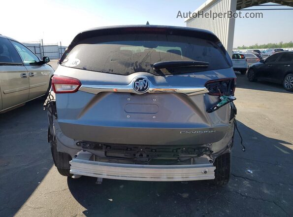LRBFXCSA7LD151040 2020 BUICK ENVISION Silver Vista trasera