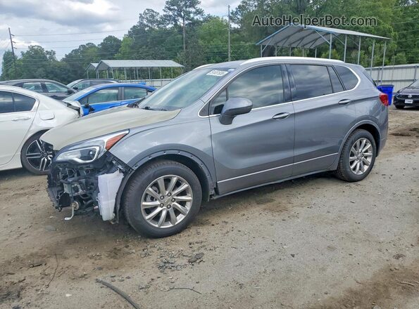 LRBFXCSA8LD212511 2020 BUICK ENVISION Gray Vista tres cuartos delantera izquierda