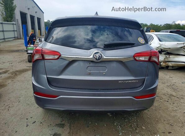 LRBFXCSA8LD212511 2020 BUICK ENVISION Gray Vista trasera