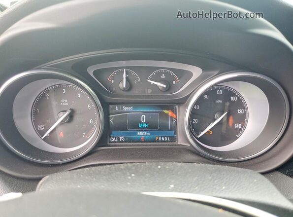 LRBFXCSA8LD212511 2020 BUICK ENVISION Gray Vista del cuadro de instrumentos