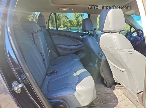 LRBFXCSA9LD155011 2020 BUICK ENVISION Черный Вид задней части салона