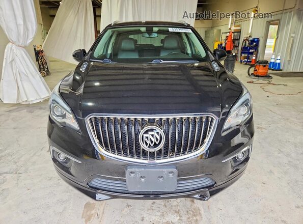 LRBFXDSA3HD110661 2017 BUICK ENVISION Black Вид спереду