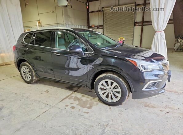 LRBFXDSA3HD110661 2017 BUICK ENVISION Black Передня права чверть