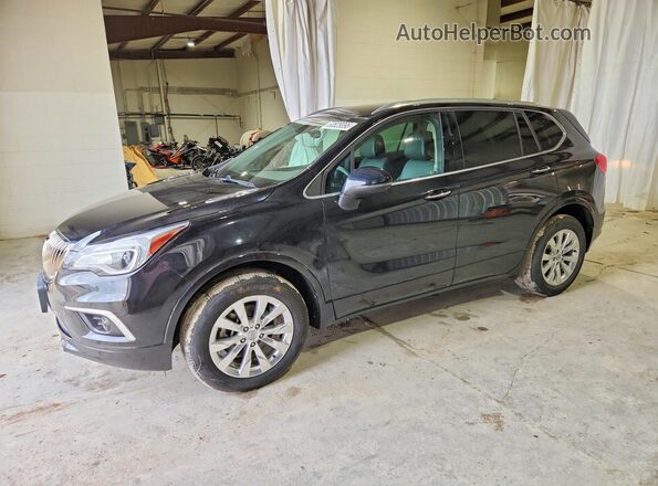 LRBFXDSA3HD110661 2017 BUICK ENVISION Black Передня ліва чверть