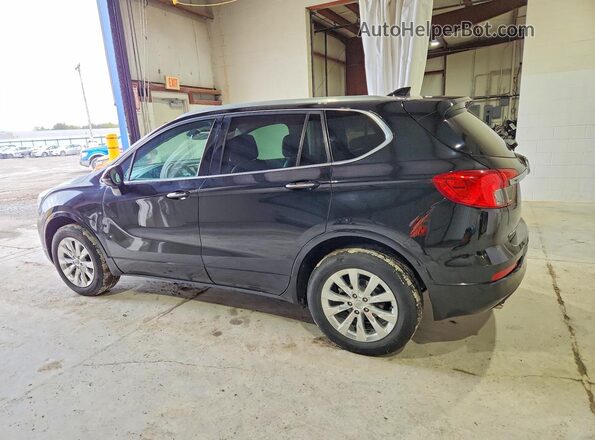 LRBFXDSA3HD110661 2017 BUICK ENVISION Black Задня ліва чверть