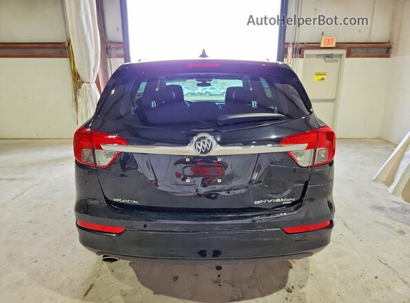 LRBFXDSA3HD110661 2017 BUICK ENVISION Black Вид ззаду