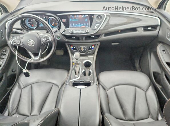 LRBFXDSA7HD043370 2017 BUICK ENVISION White Widok deski rozdzielczej