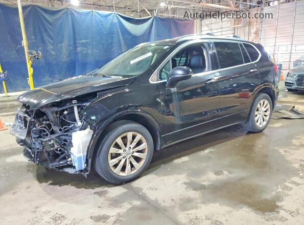 LRBFXDSAXHD069476 2017 BUICK ENVISION Черный Передняя левая четверть