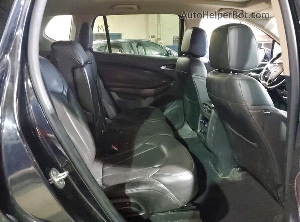 LRBFXDSAXHD069476 2017 BUICK ENVISION Черный Вид задней части салона