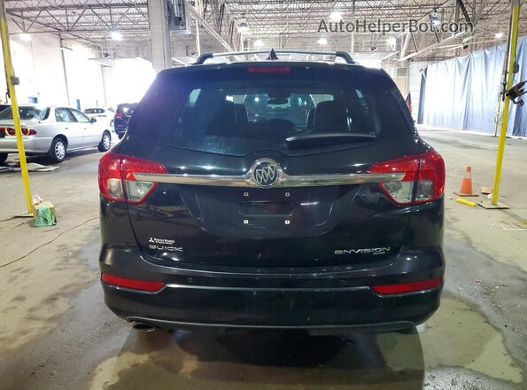 LRBFXDSAXHD069476 2017 BUICK ENVISION Черный Вид сзади