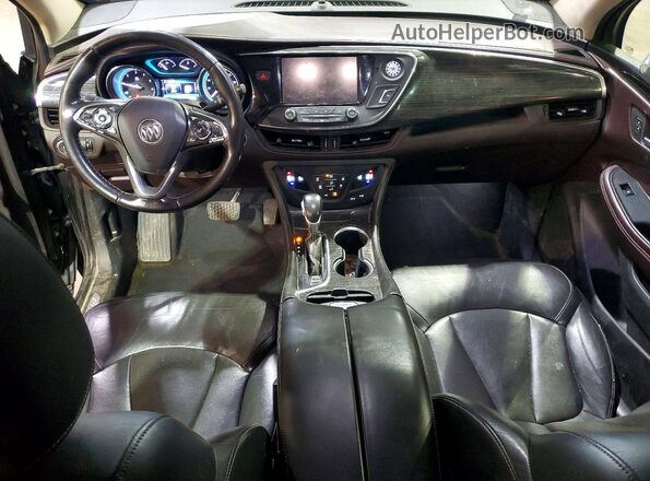 LRBFXDSAXHD069476 2017 BUICK ENVISION Черный Вид панели приборов