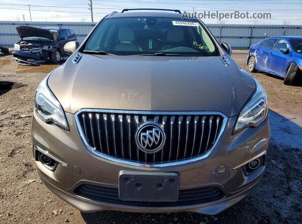 LRBFXESX0HD031362 2017 BUICK ENVISION Tan Вид спереду