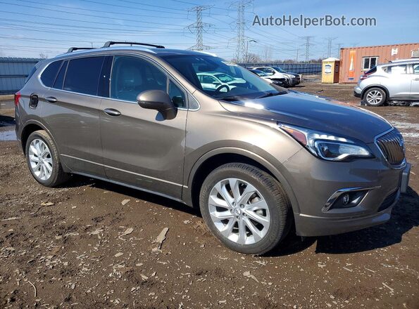 LRBFXESX0HD031362 2017 BUICK ENVISION Tan Передня права чверть