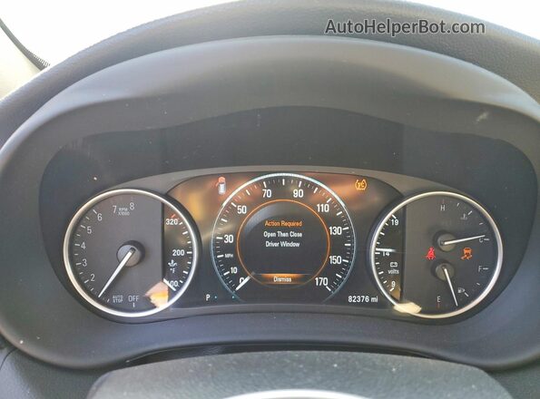 LRBFXESX0HD031362 2017 BUICK ENVISION Tan Вид щитка приладів