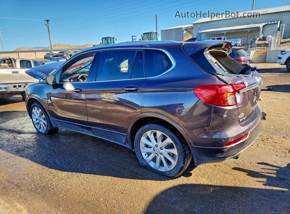 LRBFXESX1GD174948 2016 BUICK ENVISION Purple Trasero izquierdo