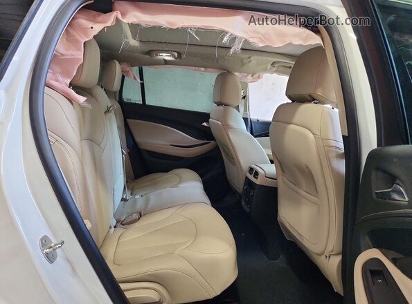 LRBFXFSX0HD065761 2017 BUICK ENVISION Белый Вид задней части салона