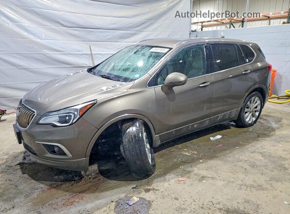 LRBFXFSX9GD168479 2016 BUICK ENVISION Brown Передня ліва чверть