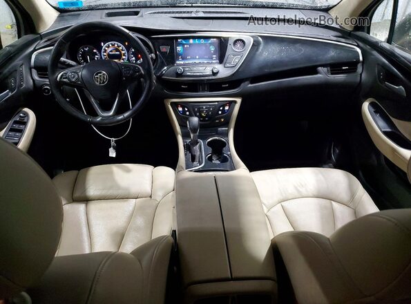 LRBFXFSX9GD168479 2016 BUICK ENVISION Brown Вид панелі приладів