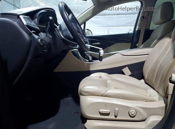 LRBFXFSX9GD168479 2016 BUICK ENVISION Brown Вид салону спереду