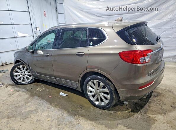 LRBFXFSX9GD168479 2016 BUICK ENVISION Brown Задня ліва чверть