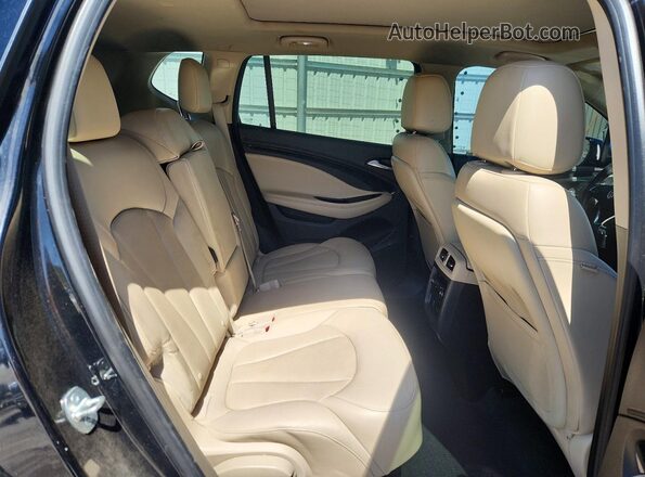 LRBFXFSX9GD223352 2016 BUICK ENVISION Black Вид задньої частини салону