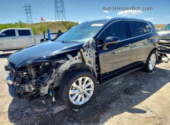 LRBFXFSX9GD223352 2016 BUICK ENVISION Black Передня ліва чверть