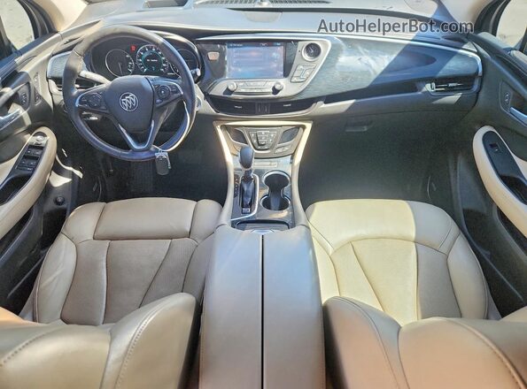 LRBFXFSX9GD223352 2016 BUICK ENVISION Black Вид панелі приладів