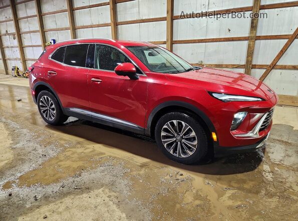 LRBFZKE41SD043568 2025 BUICK ENVISION Красный Передняя правая четверть