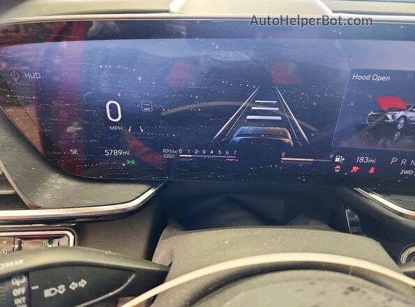 LRBFZKE45SD037370 2025 BUICK ENVISION Burgundy Вид щитка приладів