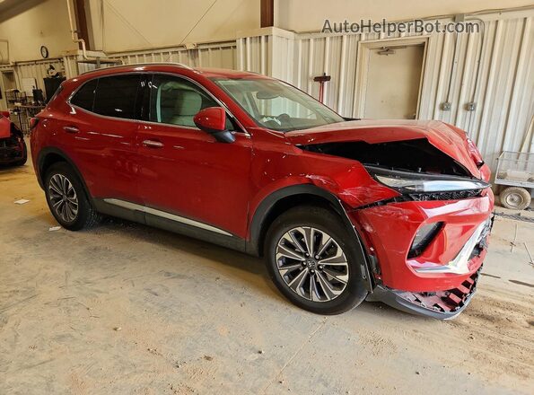 LRBFZKE45SD037370 2025 BUICK ENVISION Burgundy Передня права чверть