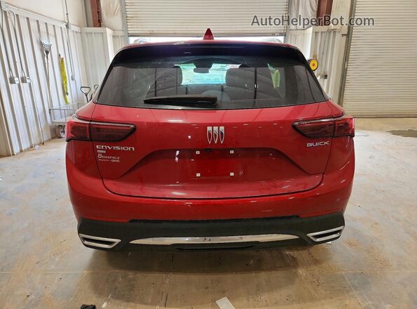 LRBFZKE45SD037370 2025 BUICK ENVISION Burgundy Вид ззаду