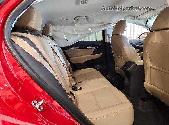 LRBFZKE45SD037370 2025 BUICK ENVISION Burgundy Вид задньої частини салону