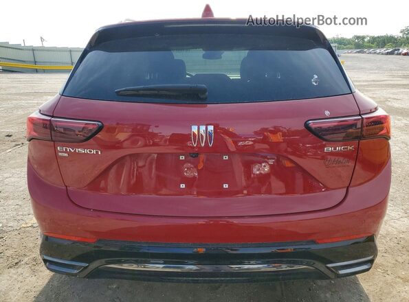 LRBFZLE40SD011507 2025 BUICK ENVISION Red Вид ззаду