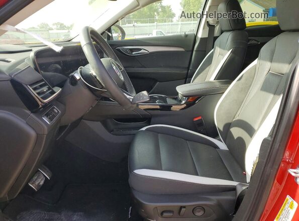 LRBFZLE40SD011507 2025 BUICK ENVISION Red Вид салону спереду