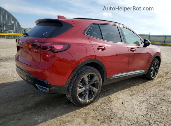 LRBFZLE40SD011507 2025 BUICK ENVISION Red Задня права чверть
