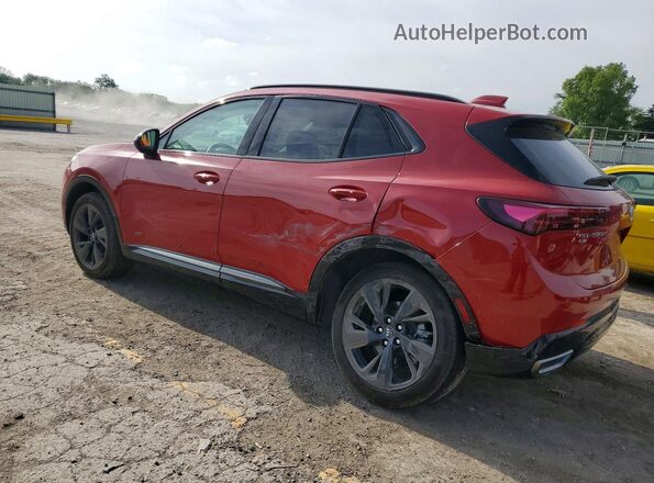 LRBFZLE40SD011507 2025 BUICK ENVISION Red Задня ліва чверть