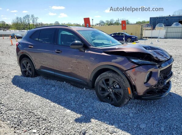LRBFZLE42SD080652 2025 BUICK ENVISION Purple Передня права чверть