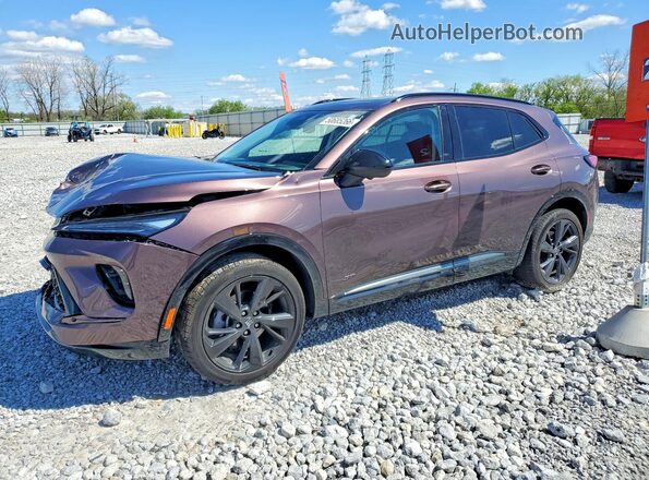 LRBFZLE42SD080652 2025 BUICK ENVISION Purple Передня ліва чверть