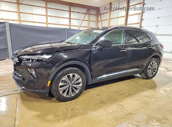 LRBFZME43RD067120 2024 BUICK ENVISION Black Vista tres cuartos delantera izquierda