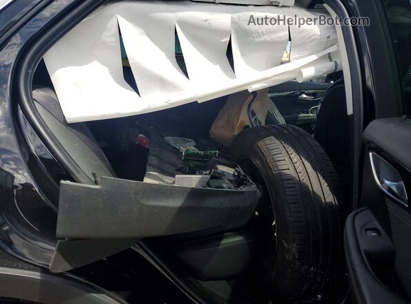 LRBFZME44RD015852 2024 BUICK ENVISION Black Rear seats view