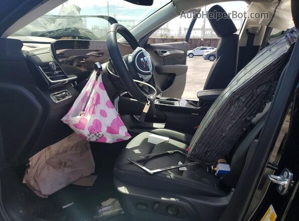 LRBFZME44RD015852 2024 BUICK ENVISION Black Front interior view