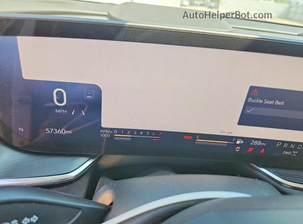 LRBFZME46RD044785 2024 BUICK ENVISION White Вид щитка приладів