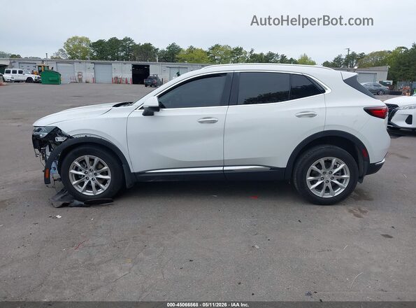 LRBFZMR42MD097051 2021 BUICK ENVISION White Vista interior de 360 grados