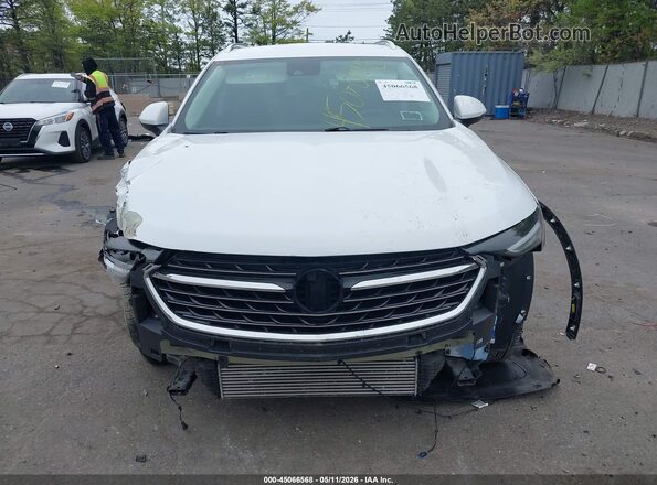 LRBFZMR42MD097051 2021 BUICK ENVISION White Vista del cuadro de instrumentos