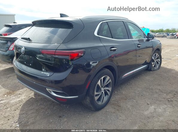 LRBFZNR40ND016880 2022 BUICK ENVISION Black Задня права чверть