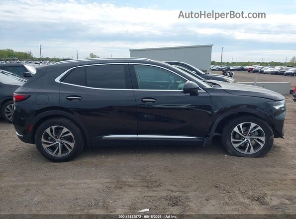 LRBFZNR40ND016880 2022 BUICK ENVISION Black Вид задньої частини салону