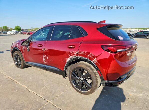 LRBFZNR41MD178192 2021 BUICK ENVISION Красный Задняя левая четверть